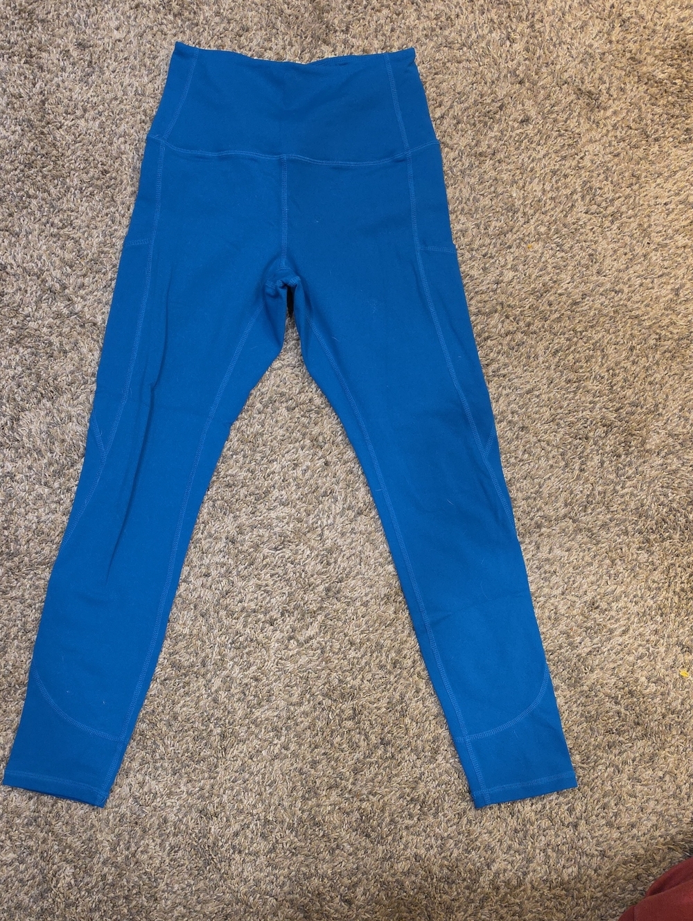 Savage Barbell Royal Blue High-Waist Leggings